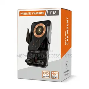 F18 Wireless Charging Car Phone Holder