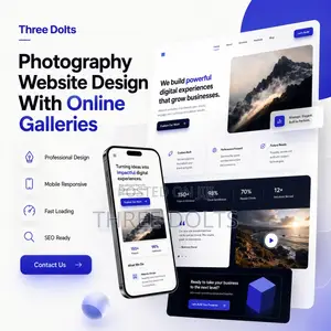 Photography Website Design With Online Galleries