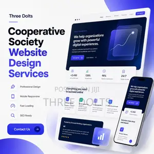 Cooperative Society Website Design Services