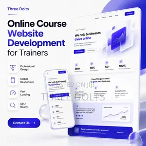 Online Course Website Development for Trainers