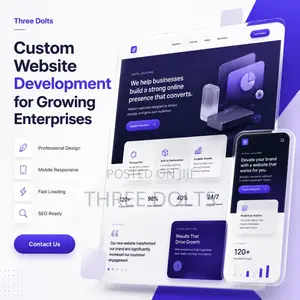 Custom Website Development for Growing Enterprises