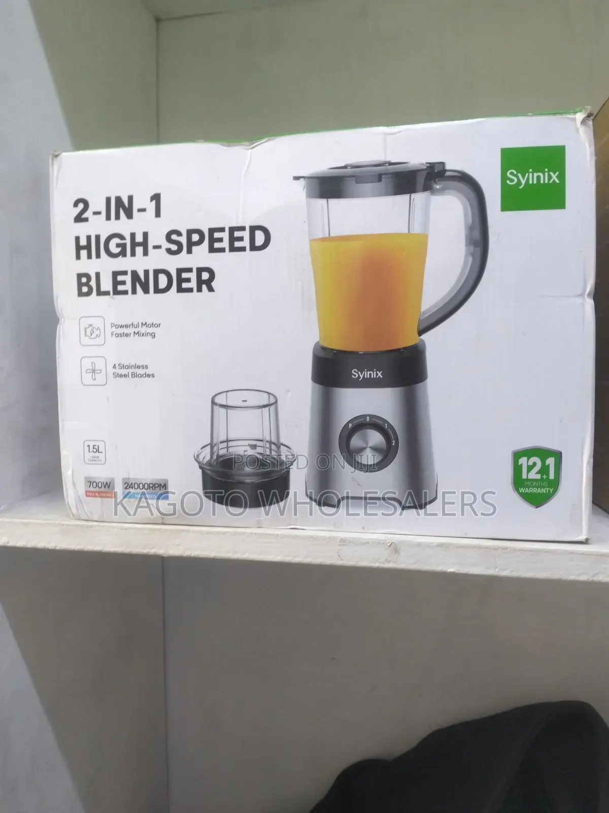 2in1 Blender Syinix