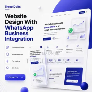 Website Design With WhatsApp Business Integration