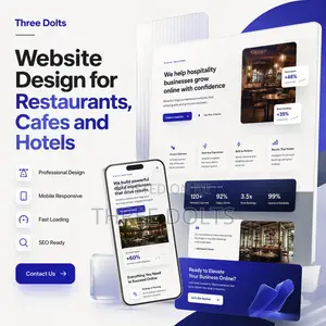Website Design for Restaurants, Cafes and Hotels