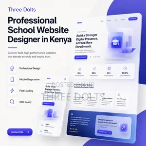Professional School Website Designer in Kenya