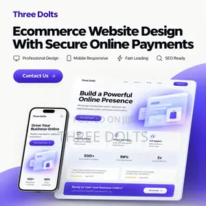 Ecommerce Website Design With Secure Online Payments