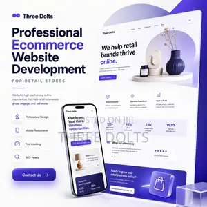 Professional Ecommerce Website Development for Retail Stores