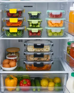 Glass Snack Box With Lunch Bag (b.m.k