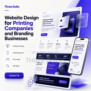 Website Design for Printing Companies and Branding Businesses