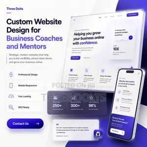 Custom Website Design for Business Coaches and Mentors