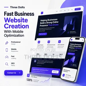 Fast Business Website Creation With Mobile Optimization