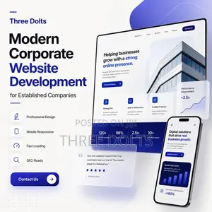 Modern Corporate Website Development for Established Companies