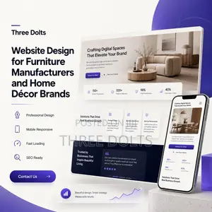 Website Design for Furniture Manufacturers and Home Décor Brands