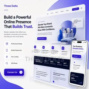 Website Design Services for Professional Cleaning