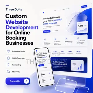 Custom Website Development for Online Booking Businesses