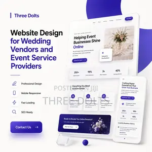 Website Design for Wedding Vendors and Event Service Providers