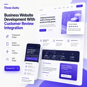 Business Website Development With Customer Review Integration