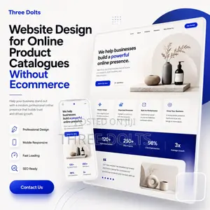 Website Design for Online Product Catalogues Without Ecommerce