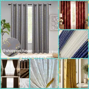 3 PC Curtains With Sheers