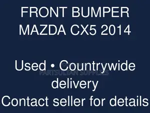Front Bumper Mazda Cx5 2014