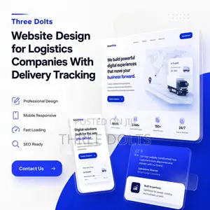 Website Design for Logistics Companies With Delivery Tracking