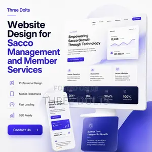 Website Design for Sacco Management and Member Services