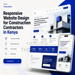 Responsive Website Design for Construction Contractors in Kenya