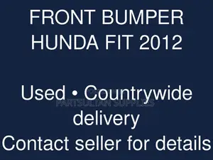 Front Bumper Hunda Fit 2012