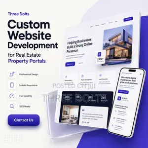 Custom Website Development for Real Estate Property Portals