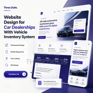 Website Design for Car Dealerships With Vehicle Inventory System