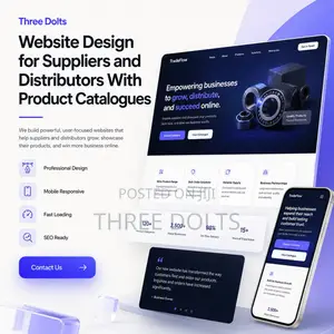 Website Design for Suppliers and Distributors With Product Catalogues