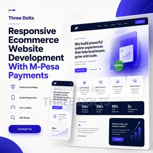 Responsive Ecommerce Website Development With M-Pesa Payments