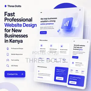 Fast Professional Website Design for New Businesses in Kenya