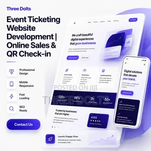 Event Ticketing Website Development | Online Sales QR Check-In
