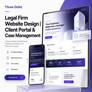 Legal Firm Website Design | Client Portal Case Management