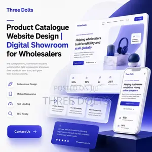 Product Catalogue Website Design | Digital Showroom for Wholesalers