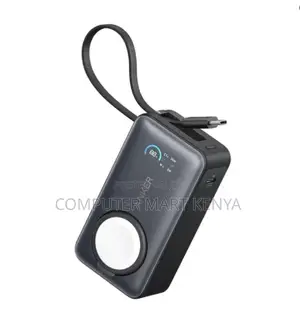 Anker MagGo 10kmAh, 30W Built in USB-C Cable, Made for Apple Watch
