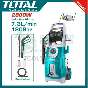 High Pressure Washer 2800w Electric 180Bar (2600PSI) Total TGT11266