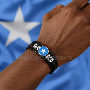 Somali Flag Bracelet Somalia Bangle Pride Fan National Gift Patriotic