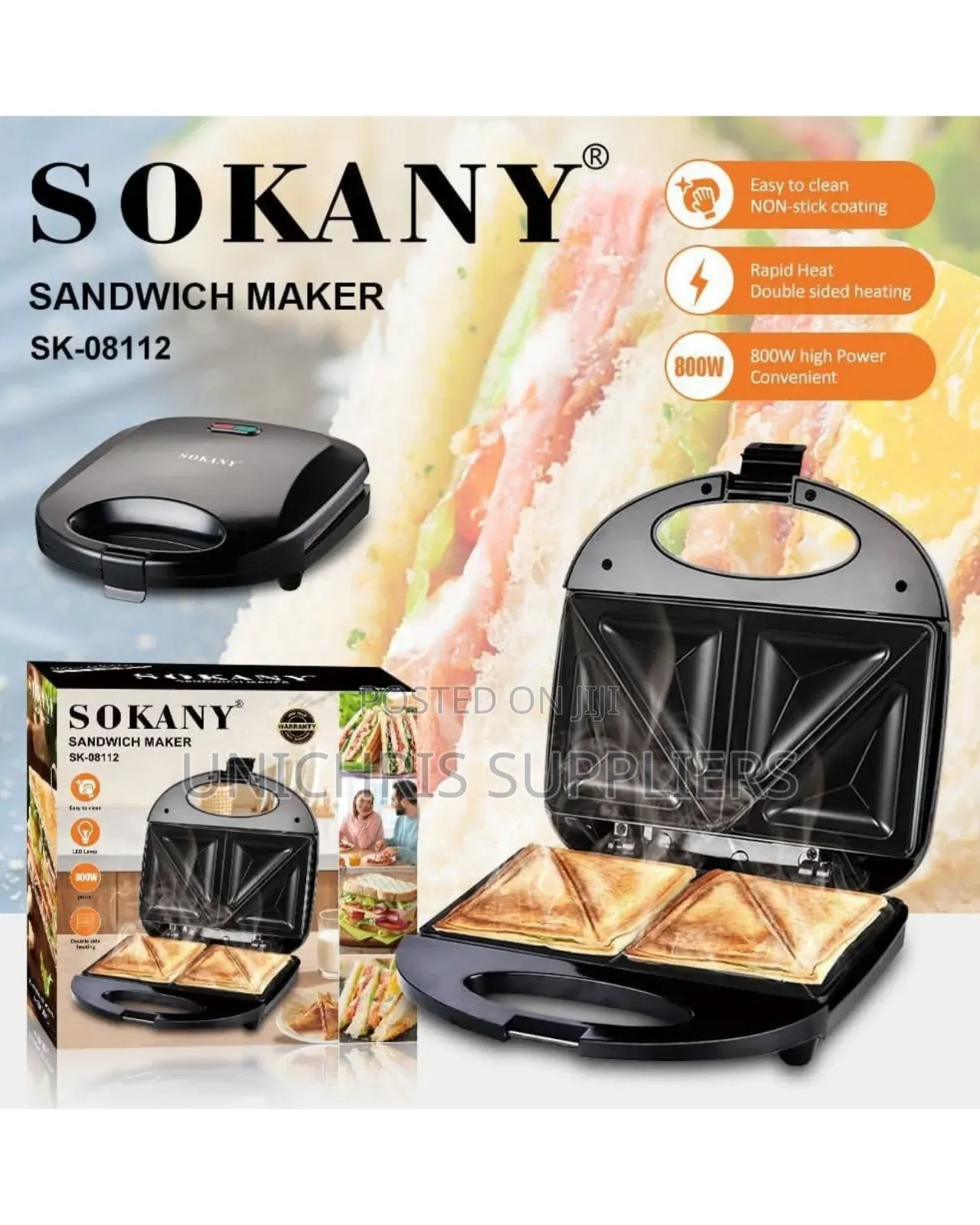 2 Slice Sandwich Maker