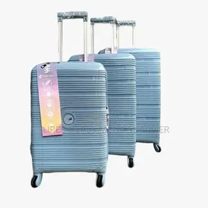 Travel Ready 3 in 1 Unbreakable Rubber Suitcase Briefcase Travel Bags