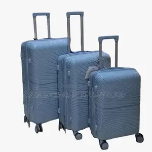 Scratch Resistance 3 in 1 Unbreakable Rubber Suitcase Travel Bags