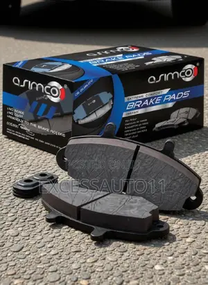 Asimco KD1711 Front Brake Pads for Toyota Hilux, Fortuner, Hiace