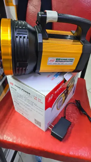 Kang Power Rechargeable LED Searchlight High Power Torch