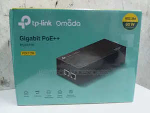 TP-Link TL-POE170S PoE++ Injector Adapter With 2 Gigabit Ports (60W)