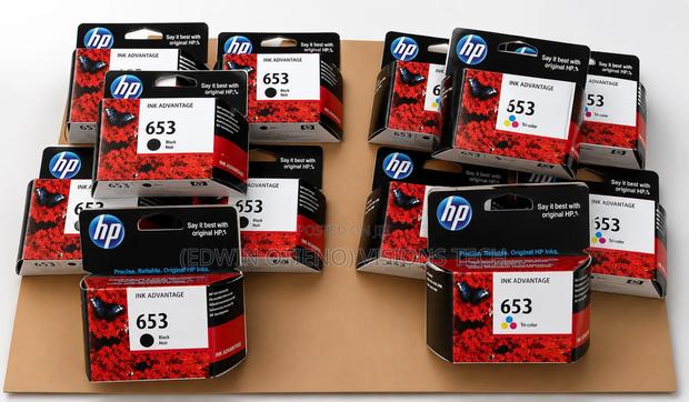 HP 653 Tricolor and Black Cartridge