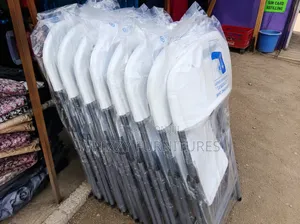 Heavy Duty Plastic Folding Chair – White