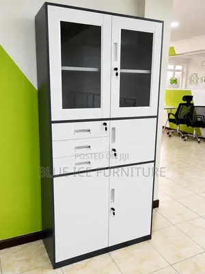 Executive Heavy Duty Storing Cabinet With Drawer Safe Box