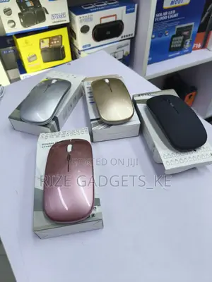 Rechargeable Wireless RGB Mouse | 2.4GHz | Silent Click | Slim Design
