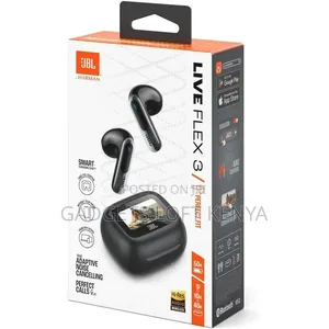 Premium JBL Live Flex 3 True Wireless Earbuds With Smart Case